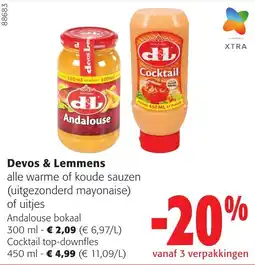 Colruyt Devos & Lemmens Andalouse aanbieding