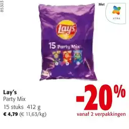 Colruyt Lay's Party Mix aanbieding