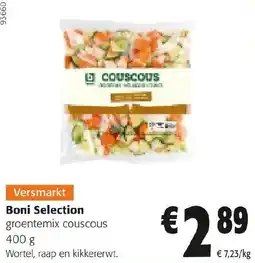 Colruyt Boni selection groentemix couscous aanbieding