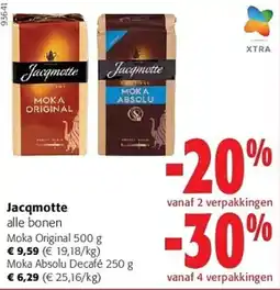 Colruyt Jacqmotte alle bonen aanbieding