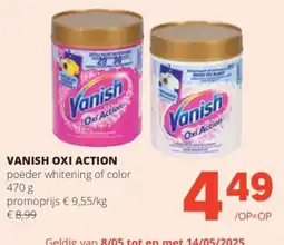 Spar Vanish oxi action aanbieding