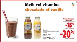 Colruyt Melk vol vitamine chocolade of vanille aanbieding