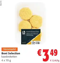 Colruyt Boni selection kaaskroketten aanbieding