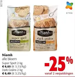 Colruyt Niamh alle bloem aanbieding