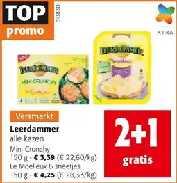 Colruyt Leerdammer alle kazen aanbieding