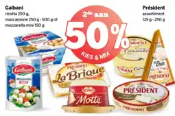 Spar Galbani ricotta mascarpone mozzarella mini aanbieding