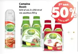 Spar Campina Room aanbieding