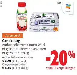 Colruyt Carlsbourg authentieke verse room aanbieding