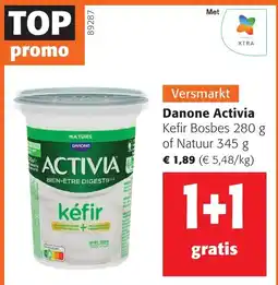 Colruyt Danone Activia kéfir aanbieding