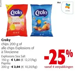 Colruyt Croky chips aanbieding