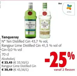 Colruyt Tanqueray aanbieding