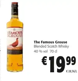 Colruyt The Famous Grouse Blended Scotch Whisky aanbieding