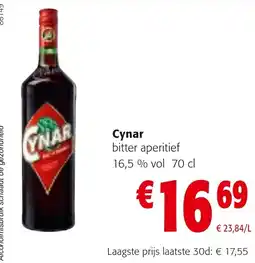 Colruyt Cynar bitter aperitief aanbieding
