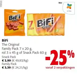 Colruyt Bifi the original aanbieding