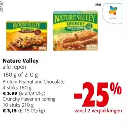 Colruyt Nature Valley alle repen aanbieding