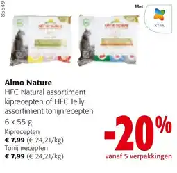 Colruyt Almo Nature HFC Natural assortiment aanbieding