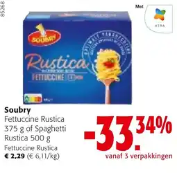 Colruyt Soubry Fettuccine Rustica aanbieding