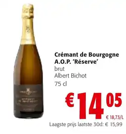 Colruyt Crémant de Bourgogne A.O.P. 'Réserve' brut Albert Bichot aanbieding