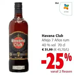 Colruyt Havana Club rum aanbieding