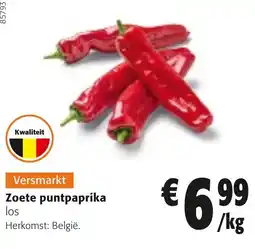 Colruyt Zoete punt paprika aanbieding