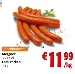 Colruyt Beenhouwerij Merguez aanbieding