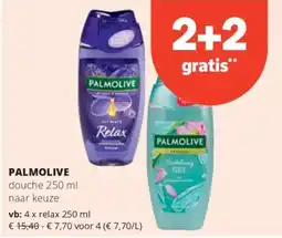 Spar Palmolive douche aanbieding
