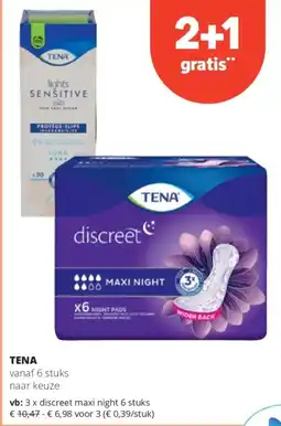 Spar Tena discreet maxi night aanbieding