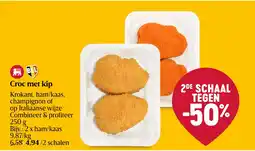 Delhaize Croc met kip aanbieding