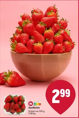 Delhaize Aardbeien aanbieding