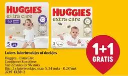 Delhaize Luiers, luierbroekjes of doekjes aanbieding