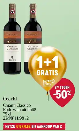 Delhaize Cecchi Chianti Classico aanbieding