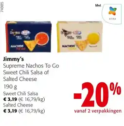 Colruyt Jimmy's supreme nachos to go aanbieding