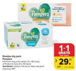 Carrefour Doekjes big pack Pampers aanbieding