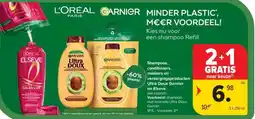 Carrefour Shampoos, conditioners, maskers en verzorgingsproducten Ultra Doux Garnier en Elseve aanbieding
