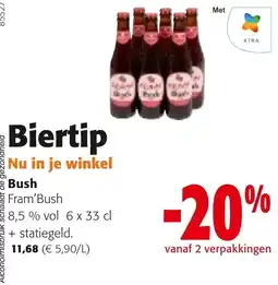 Colruyt Biertip Bush aanbieding