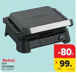 Carrefour Tefal grill aanbieding