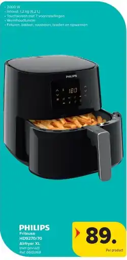 Carrefour Philips airfryer xl aanbieding