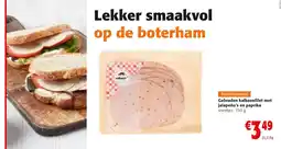Colruyt Gebraden kalkoenfilet met jalapeño's en paprika aanbieding