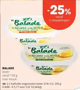 Spar Balade boter aanbieding
