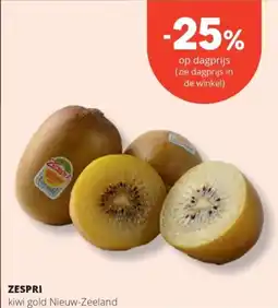 Spar Zespri kiwi gold aanbieding