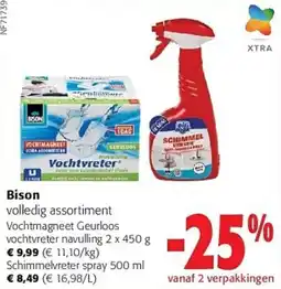 Colruyt Bison volledig assortiment aanbieding