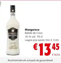 Colruyt Mangaroca batida de coco aanbieding