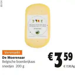 Colruyt De Moerenaar Belgische boerderijkaas aanbieding
