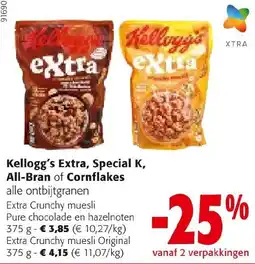 Colruyt Kellogg's Extra aanbieding