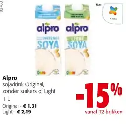 Colruyt Alpro sojadrink aanbieding