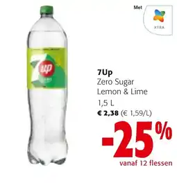 Colruyt 7up zero sugar aanbieding