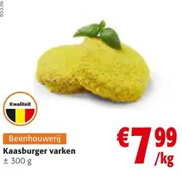 Colruyt Kaasburger varken aanbieding