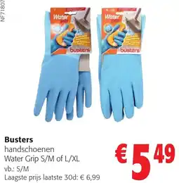 Colruyt Busters handschoenen aanbieding