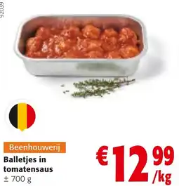 Colruyt Balletjes in tomatensaus aanbieding