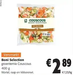 Colruyt boni selection groentemix couscous aanbieding